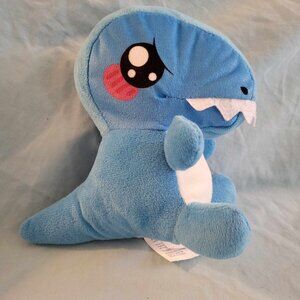 Blue Chibi Dinousaur plush BMI stuffed animal 5"big eyes
